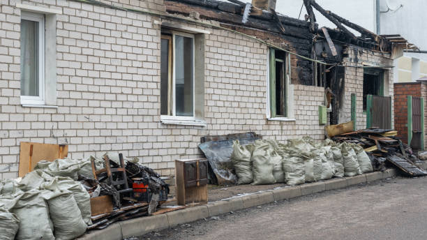 Professional Soot Cleanup technician working in Big Lake, MN